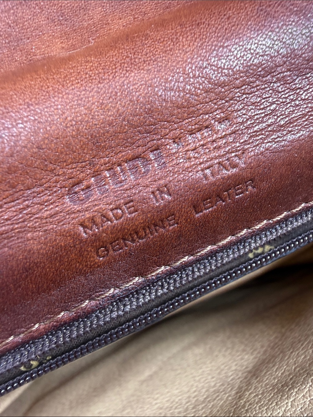Guidi Vintage Brown Leather Crossbody Messenger Unisex Folio Work Bag - Picture 8 of 10